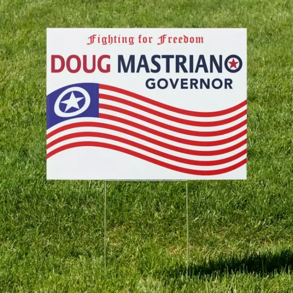 Doug Mastriano for Governor Yard Sign