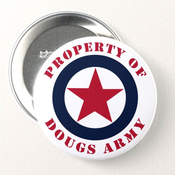 Dougs Army Button