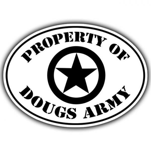 oval-euro-property of dougs army