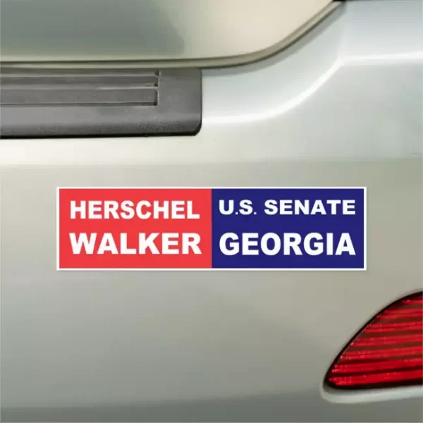 Herschel Walker Bumper Magnet
