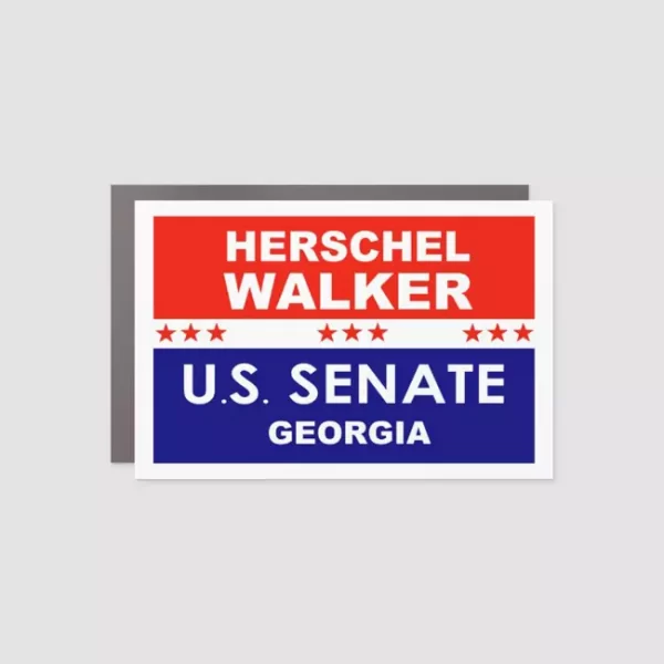 Herschel Walker Car Magnet