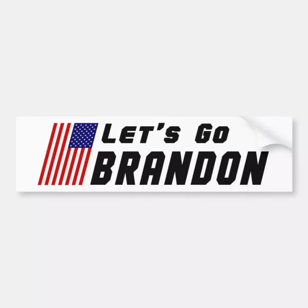 Lets Go Brandon bumper sticker