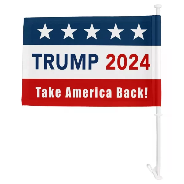 Trump 2024 Car Flag