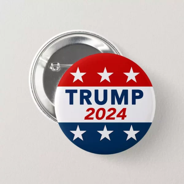 Trump 2024 button