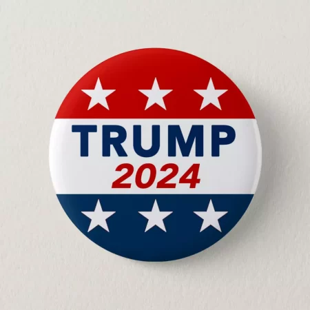 Trump 2024 button
