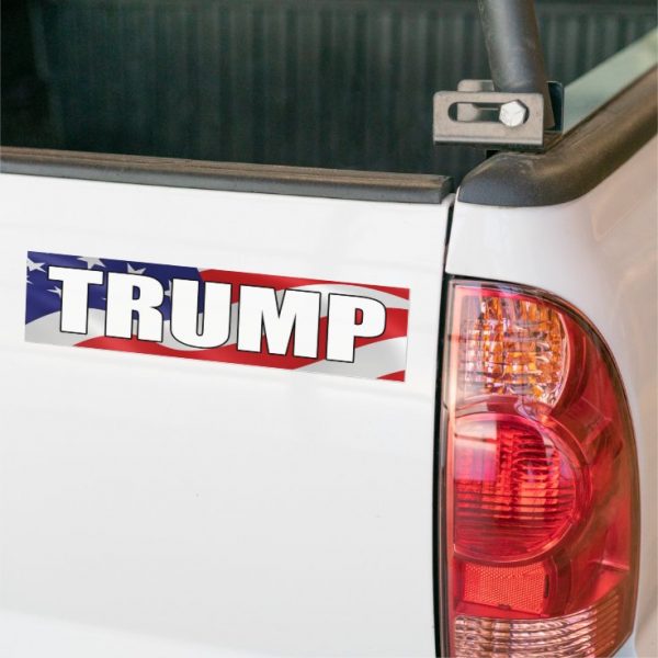 trump bumper sticker flag 2