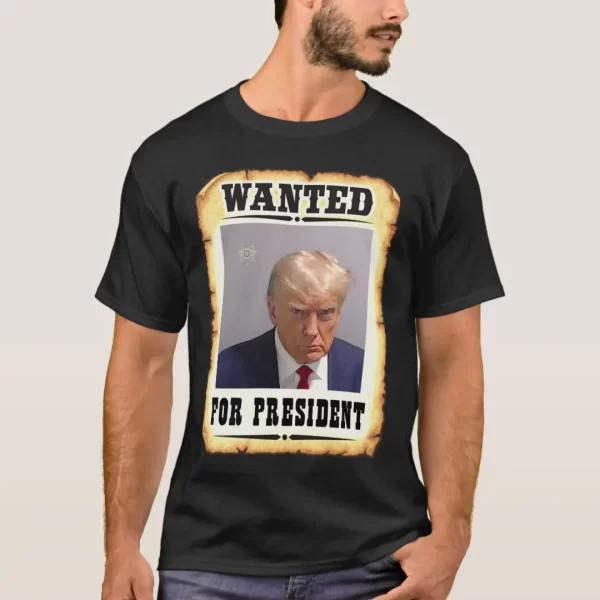 Donald Trump For President Mug Shot T-Shirt